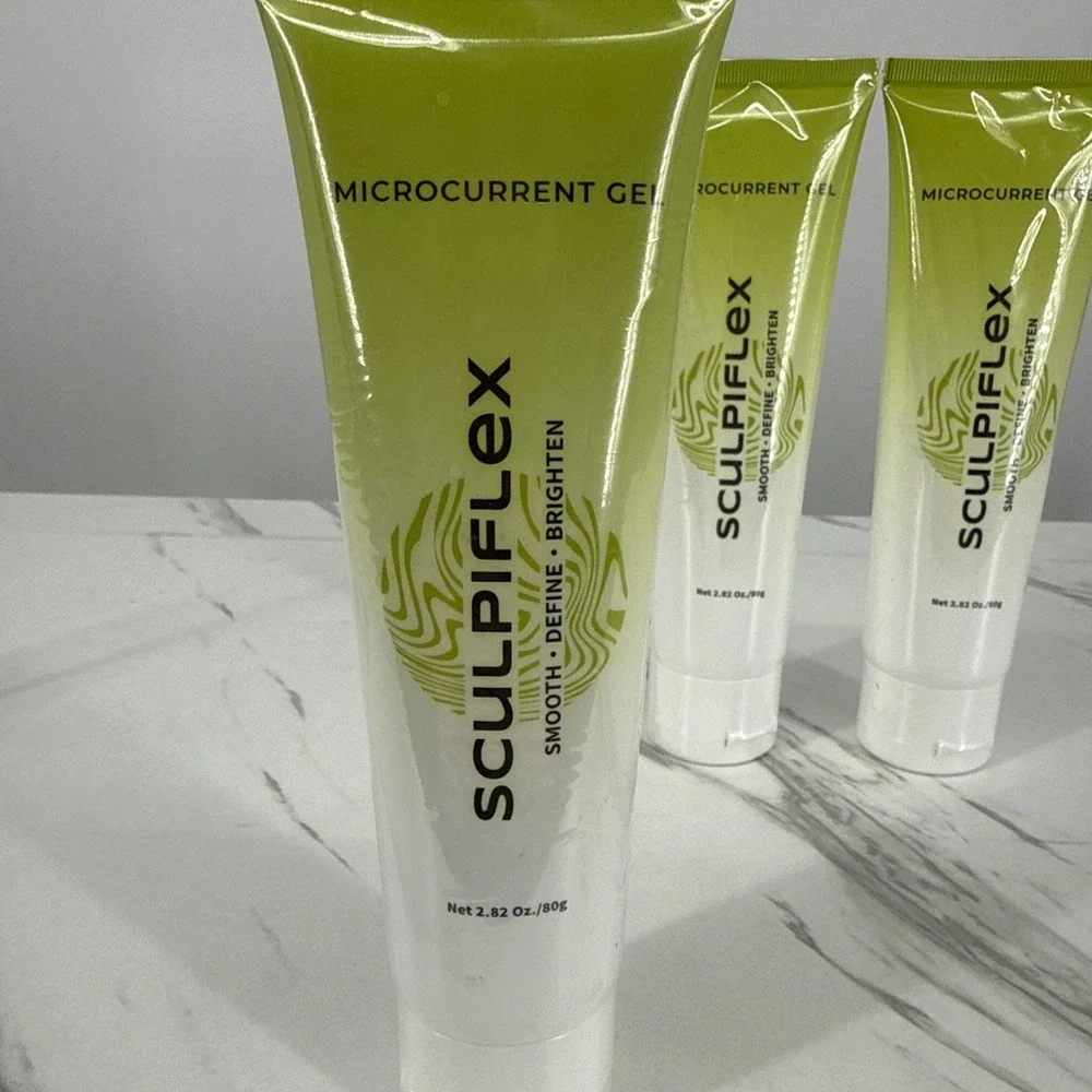 SCULPIFLEX Microcurrent Gel Smooth Define Brighten 2.82oz 3pk EXP 02/07/27